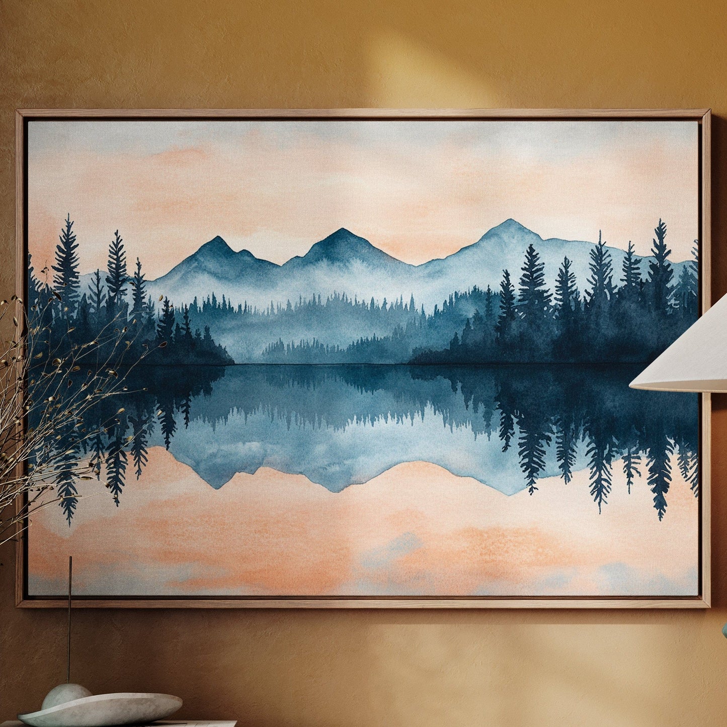 Dawn Mirrors Mountain's Ancient Song