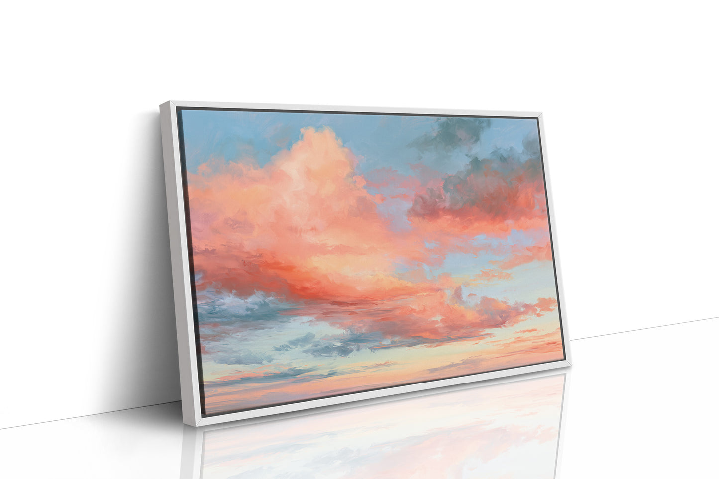 Coral Skies At Dusk
