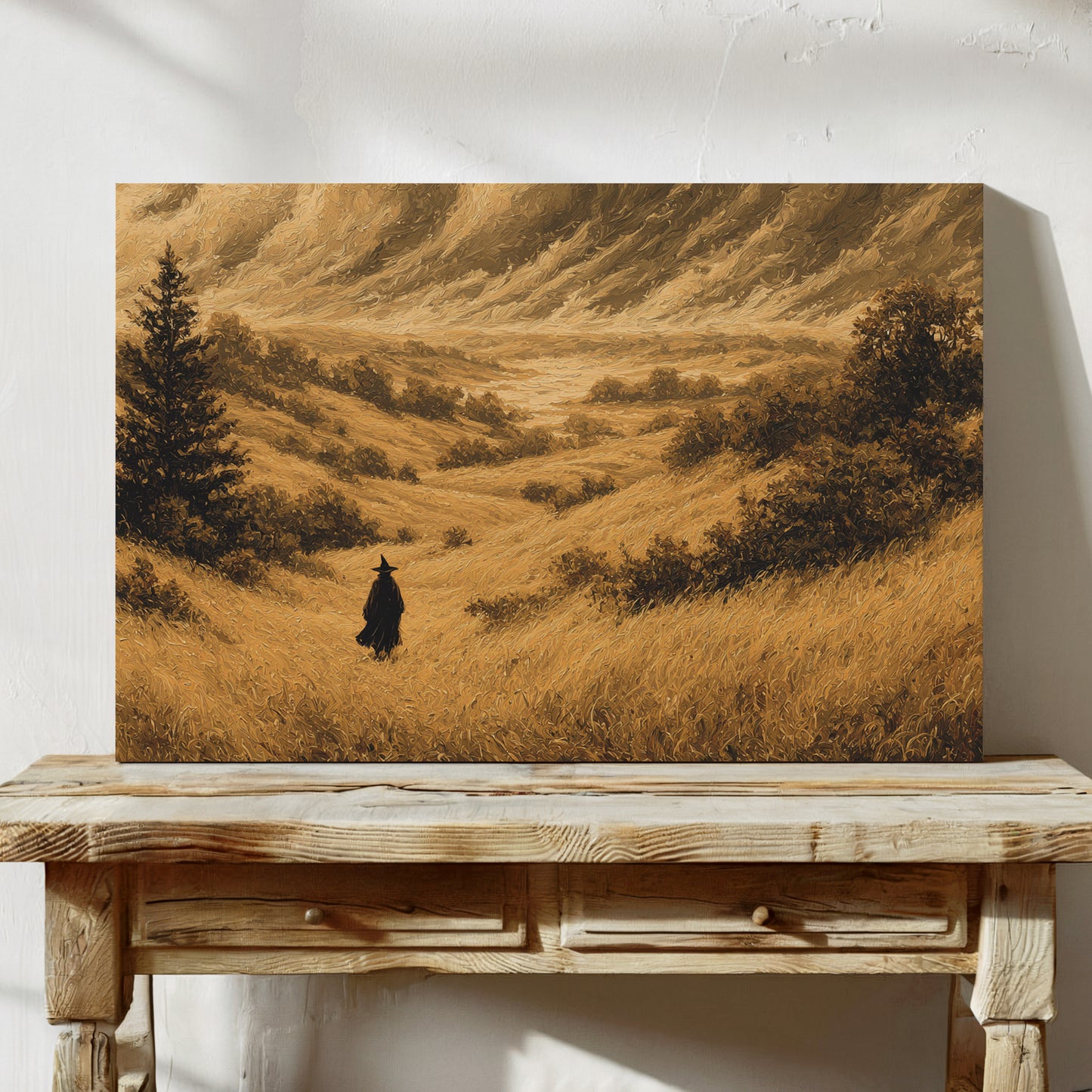Wandering Through Golden Fields