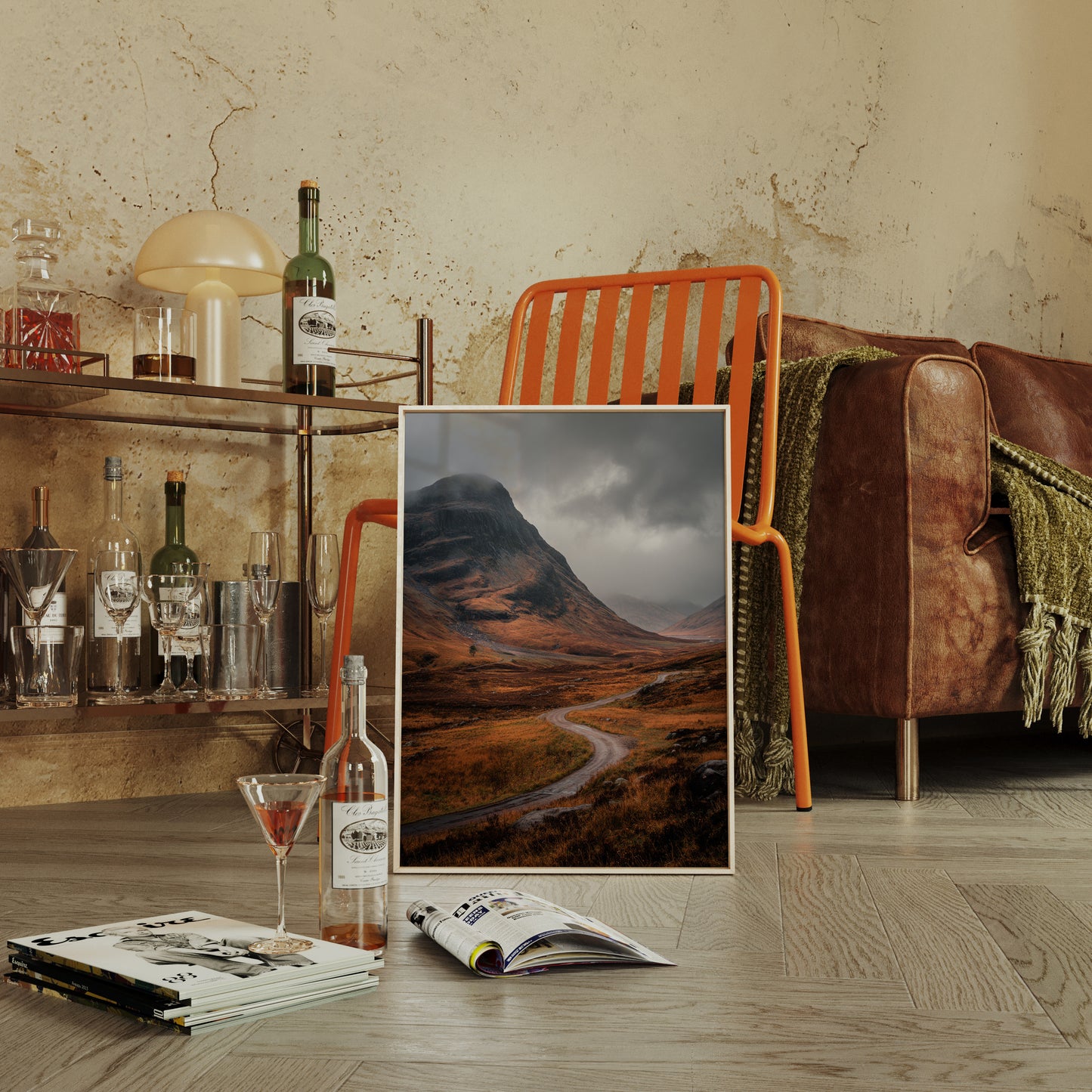 Curves of Autumn's Embrace