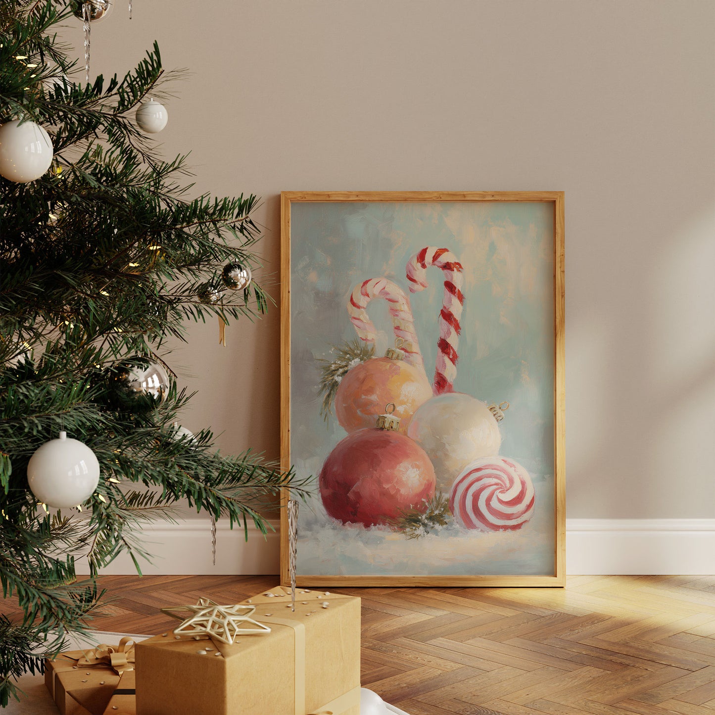 Peppermint Dreams In Morning Light