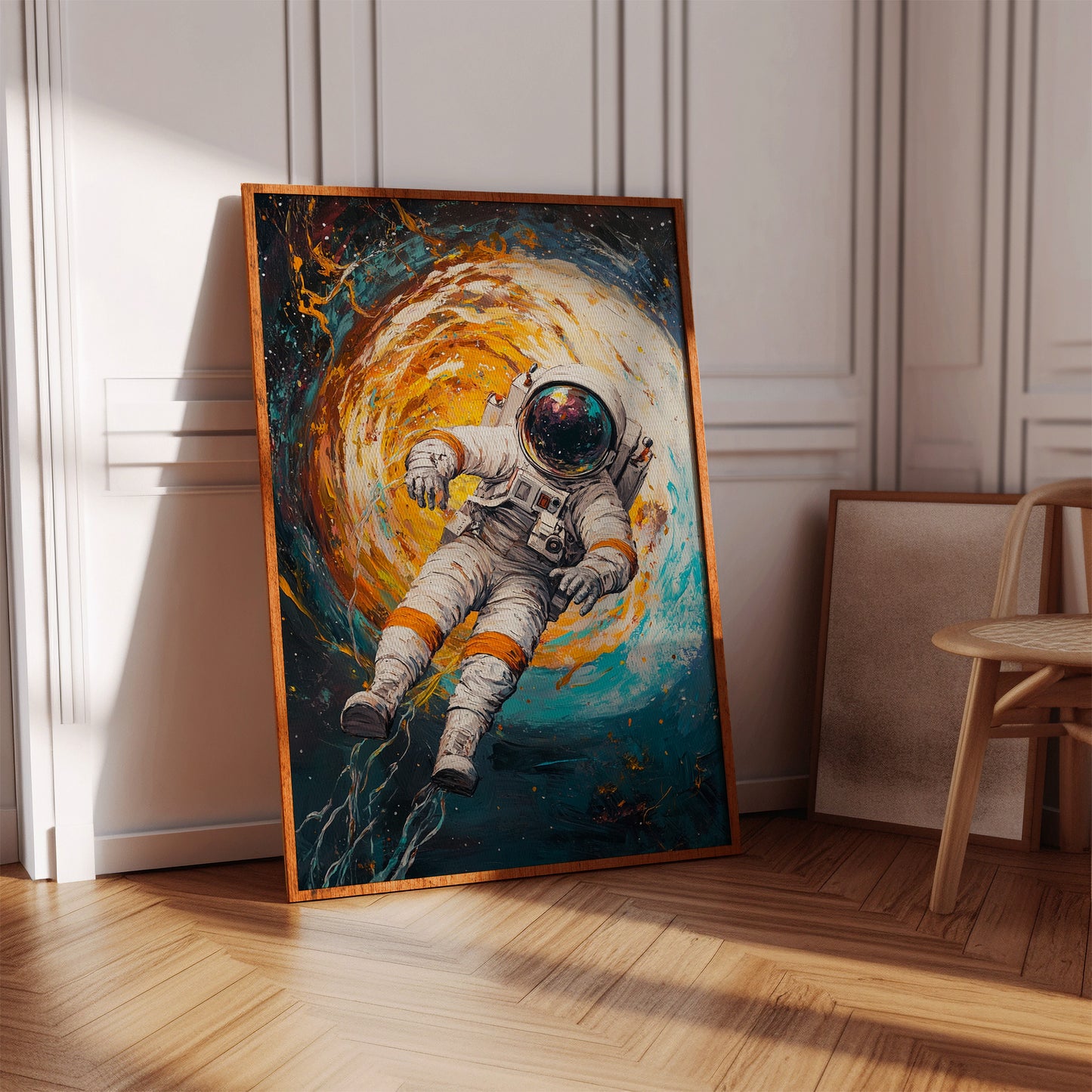 Astronaut in the Colorstorm