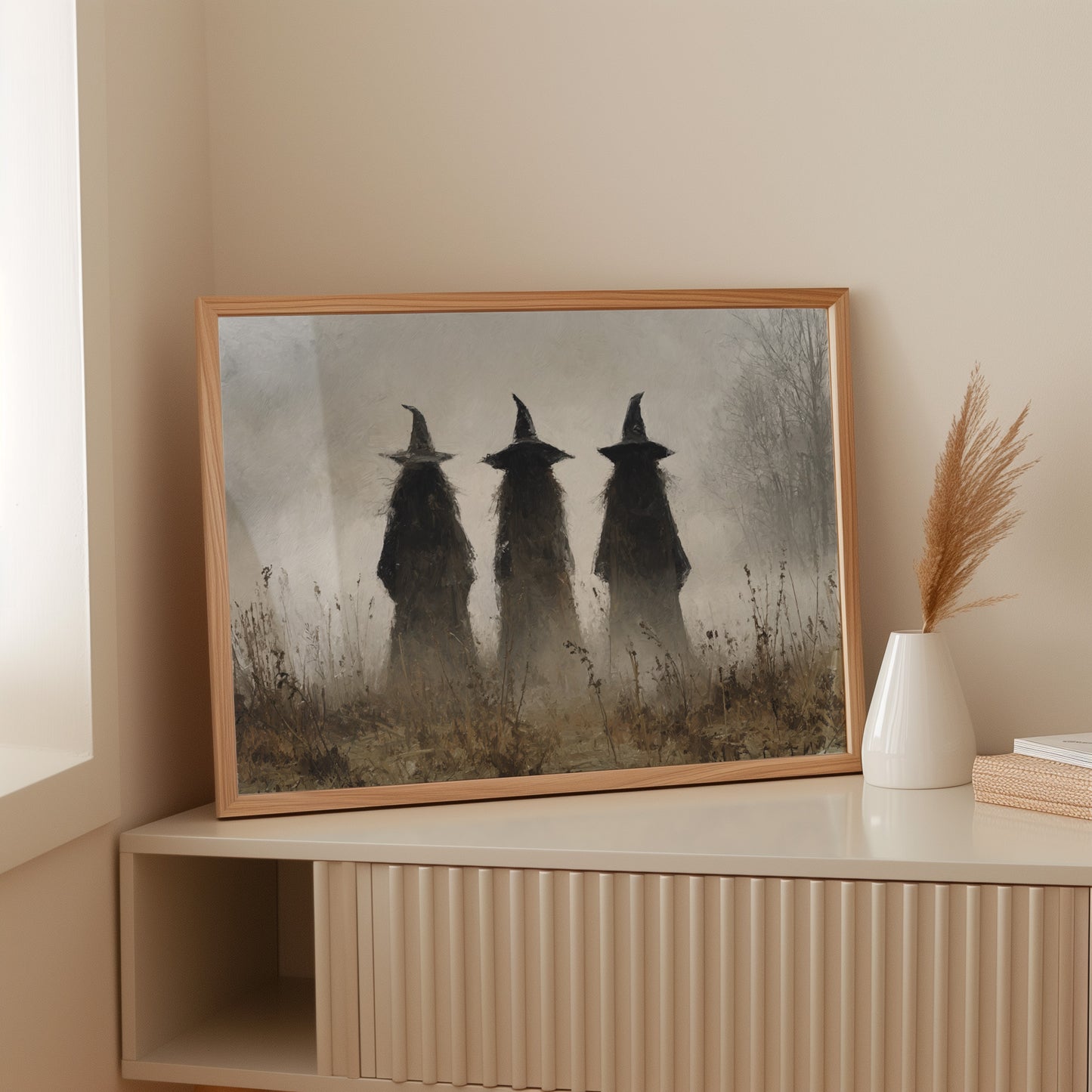Three Figures in the Mist