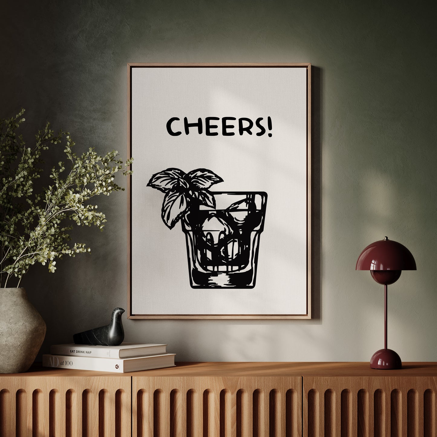 Mint Leaves Toast Summer Nights