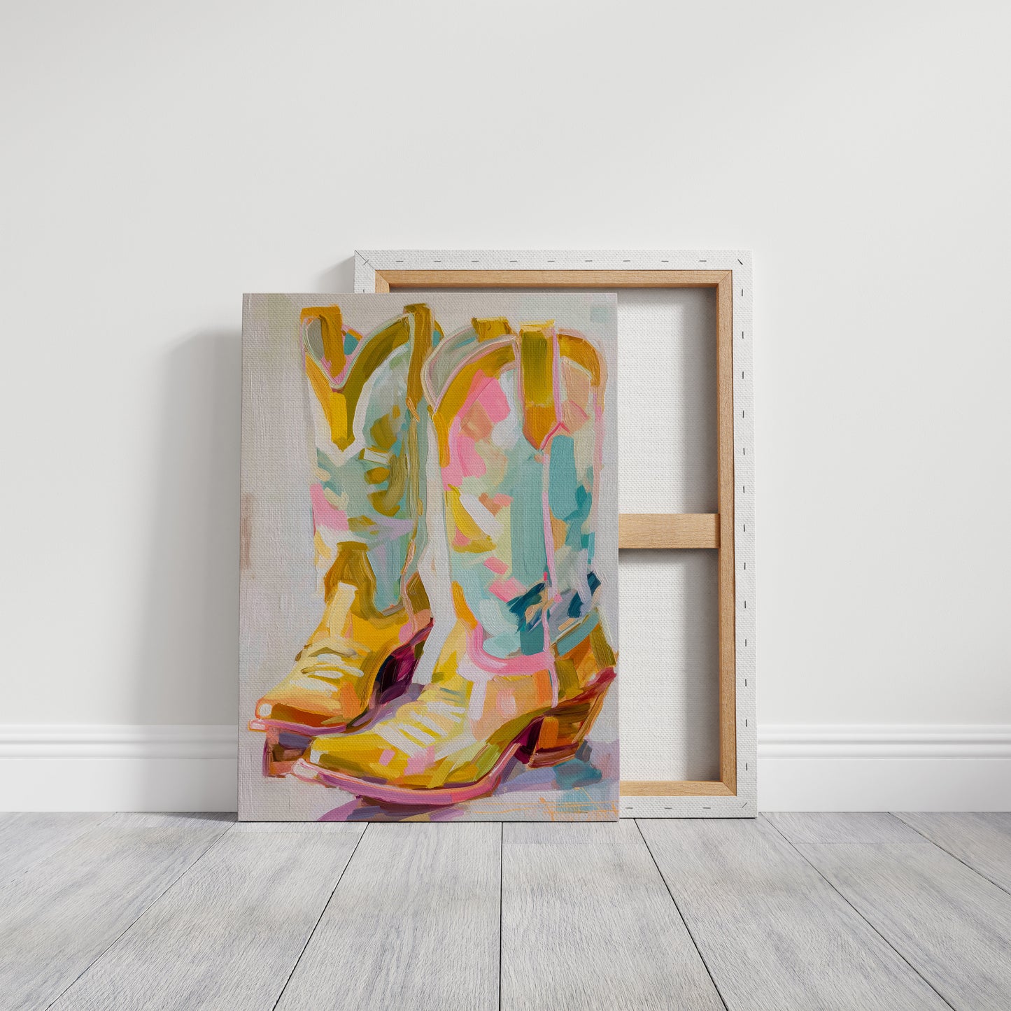 Dancing Boots Catch Sunset Colors