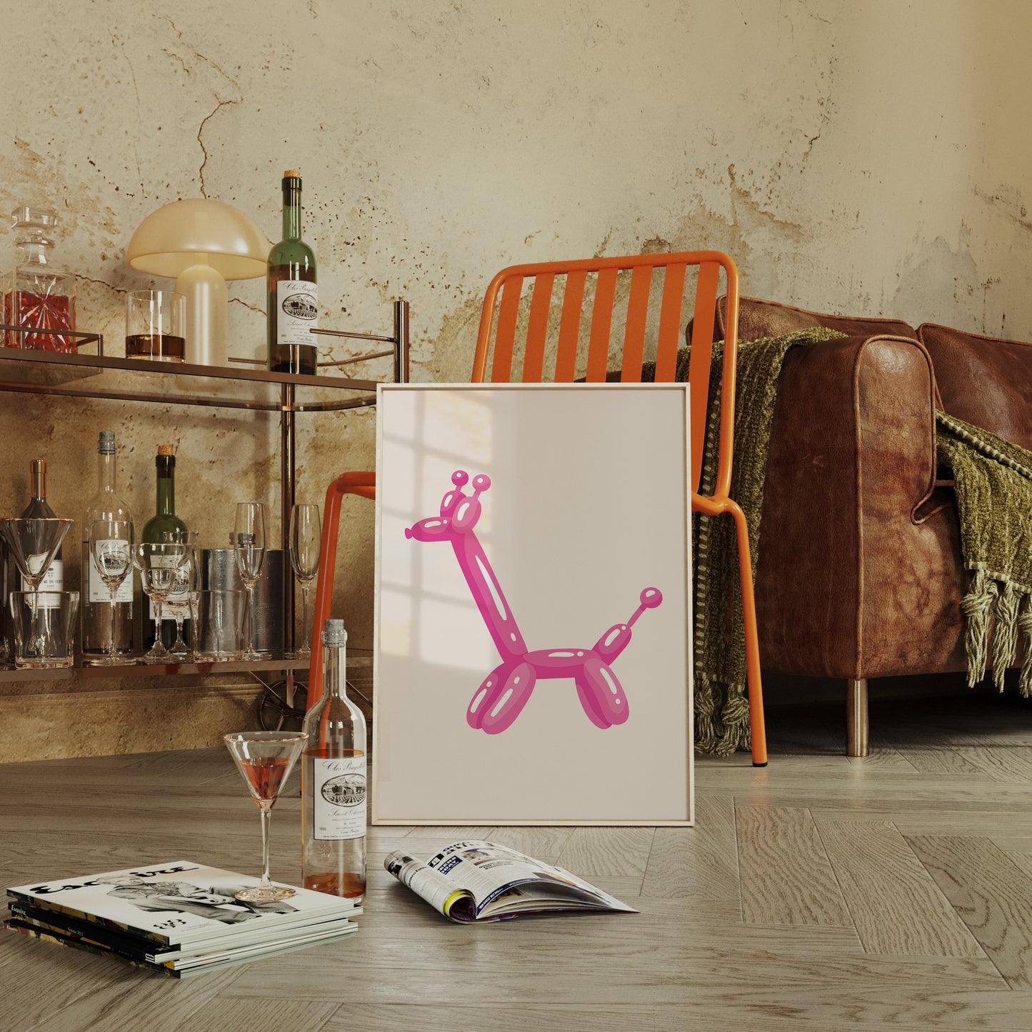 A Playful Dance of Color