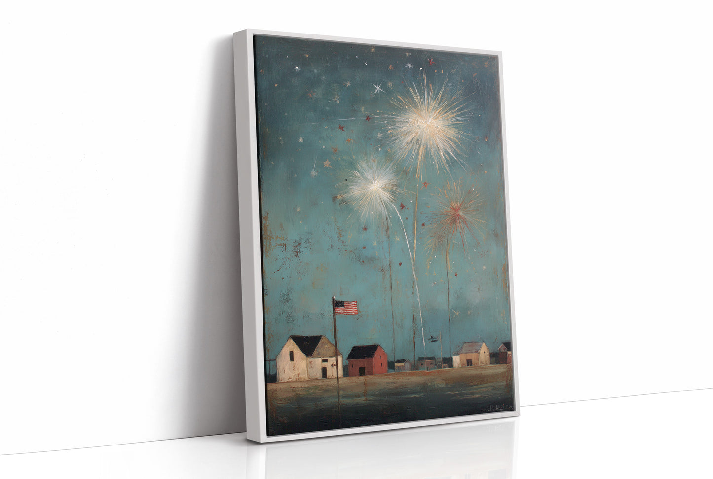 Three Bursts for a Small Town