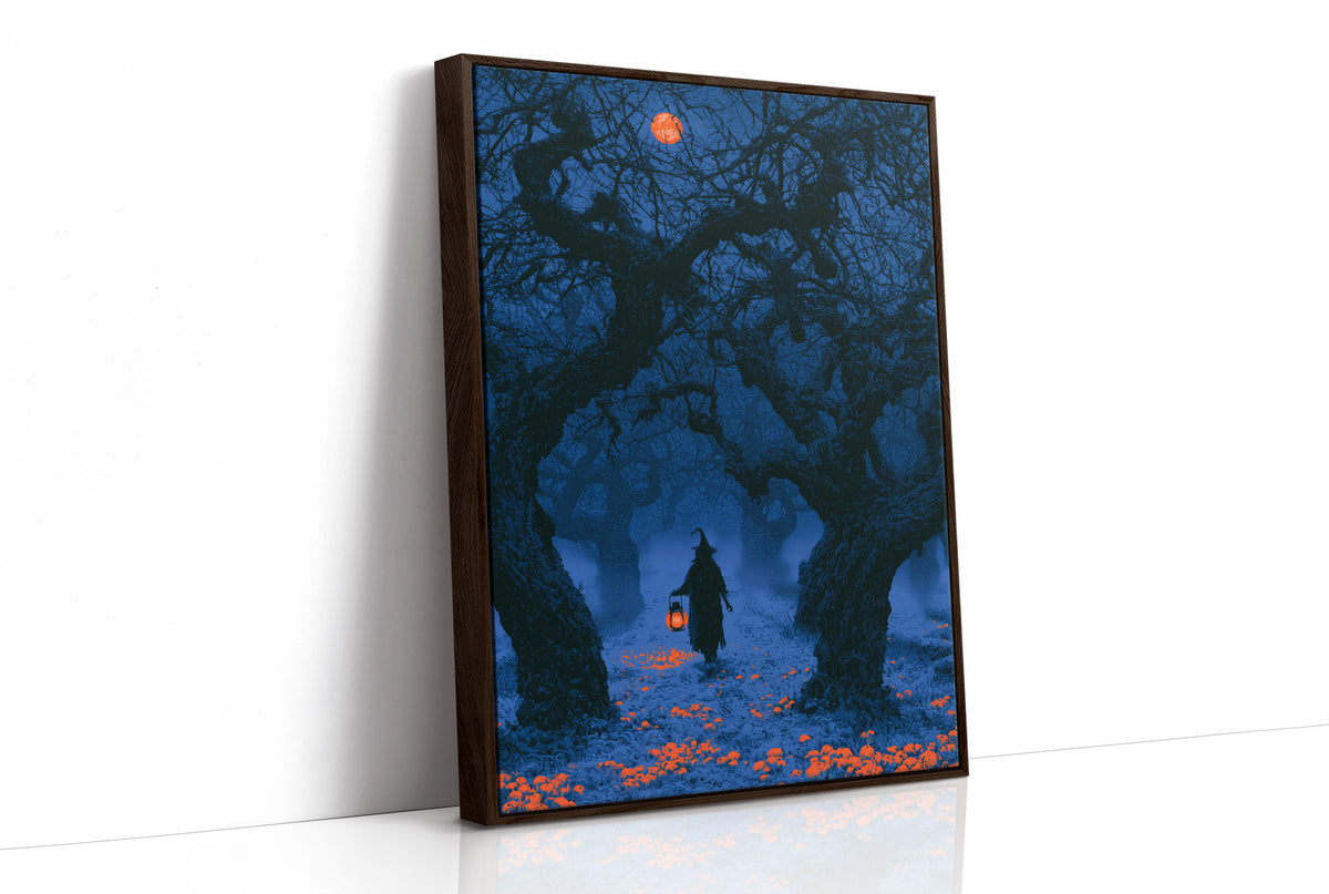 Witch's Walk Through Blue Woods