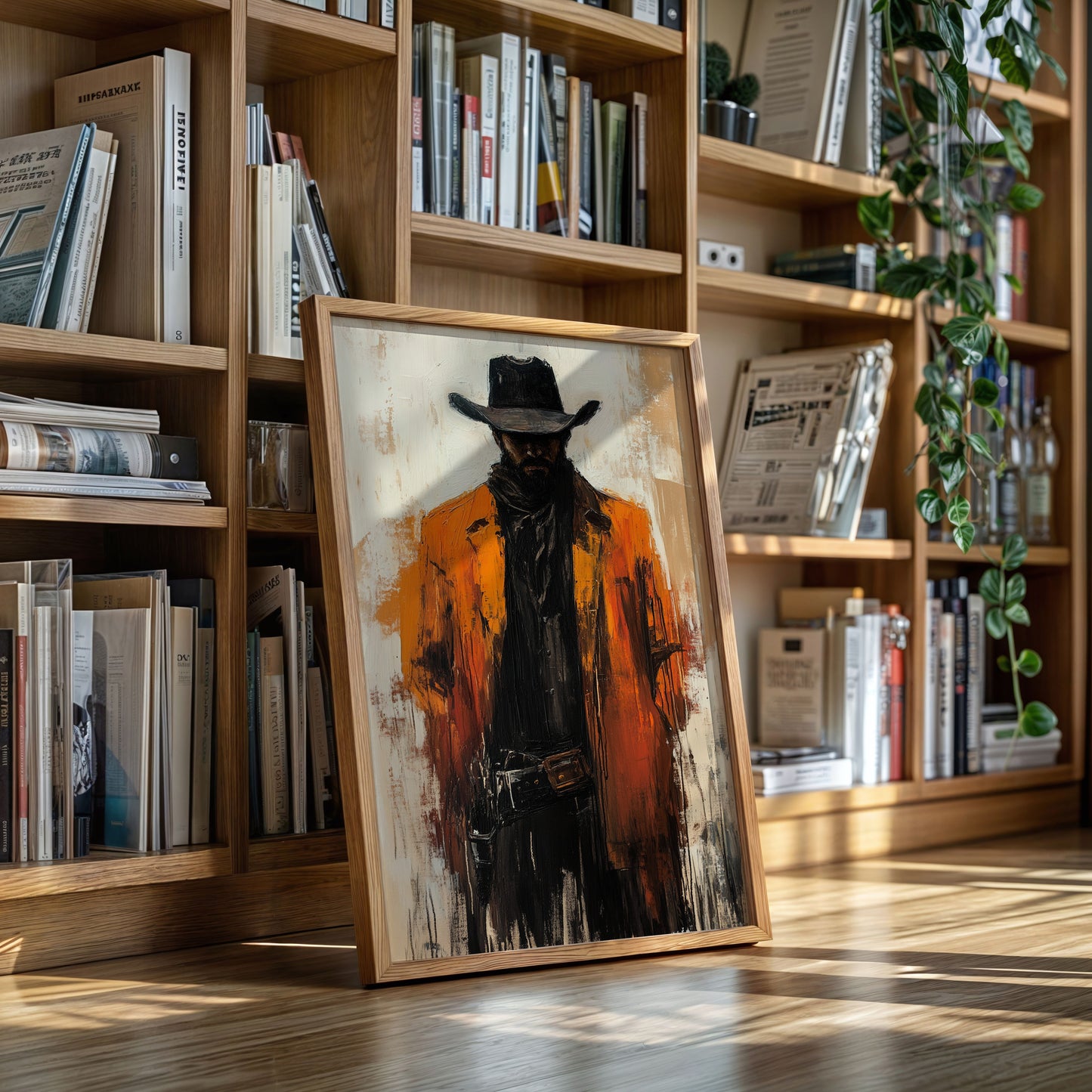 The Drifter in Ember Coat