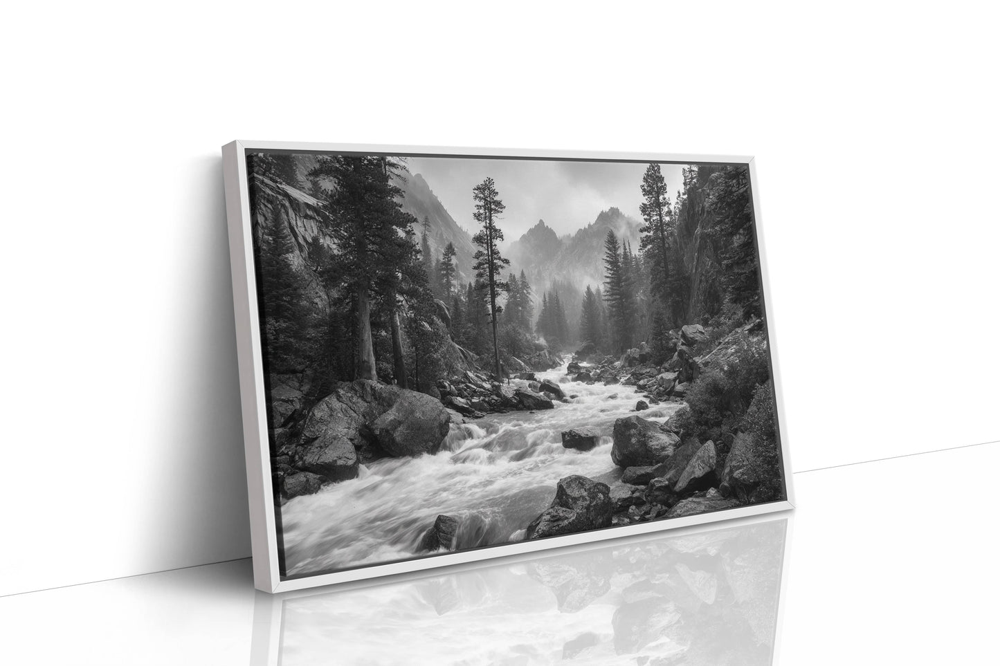 Wild Waters Carve Mountain Memories