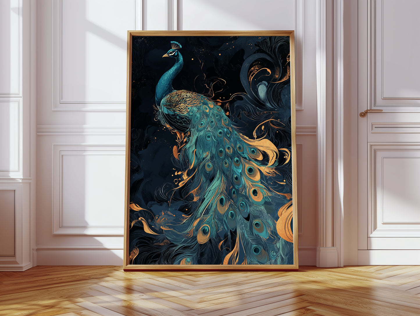 Embers in a Peacock's Wake