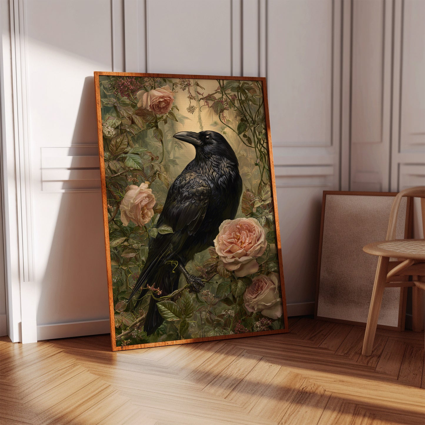 The Raven Among Blossoms