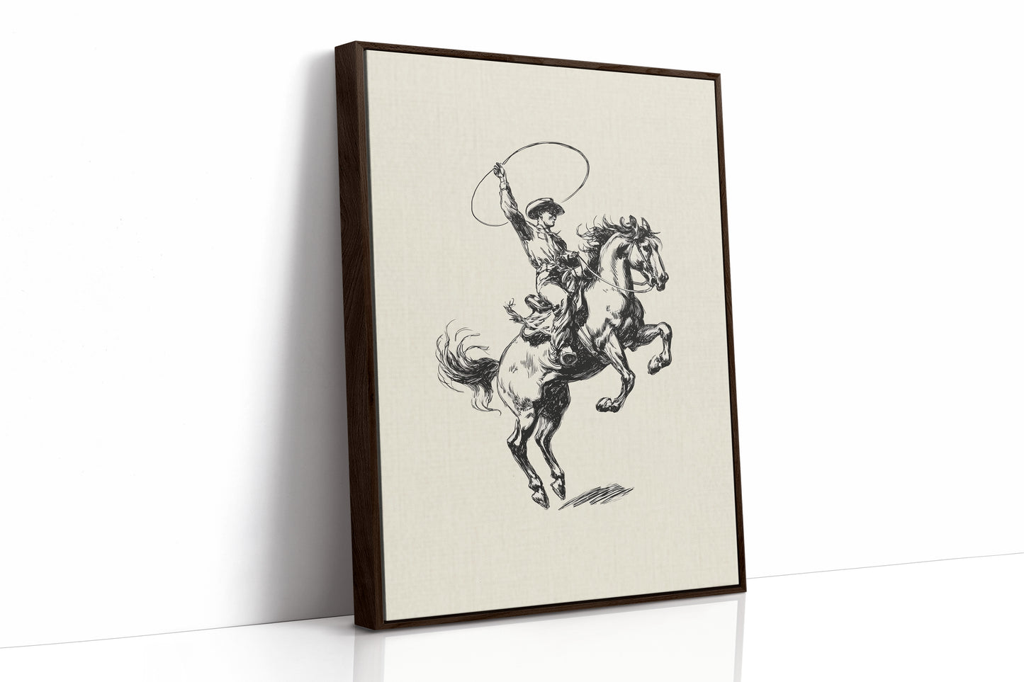 Rider In The Dance Of Dust