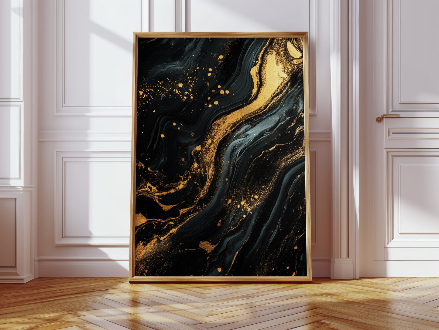 Obsidian Rush with Golden Sparks