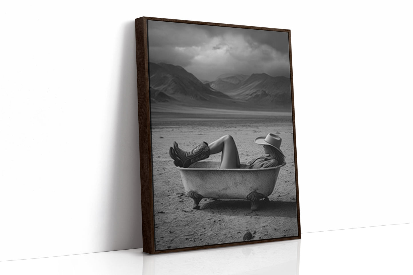 Desert Retreat Daydream - Surreal Cowboy Bathtub