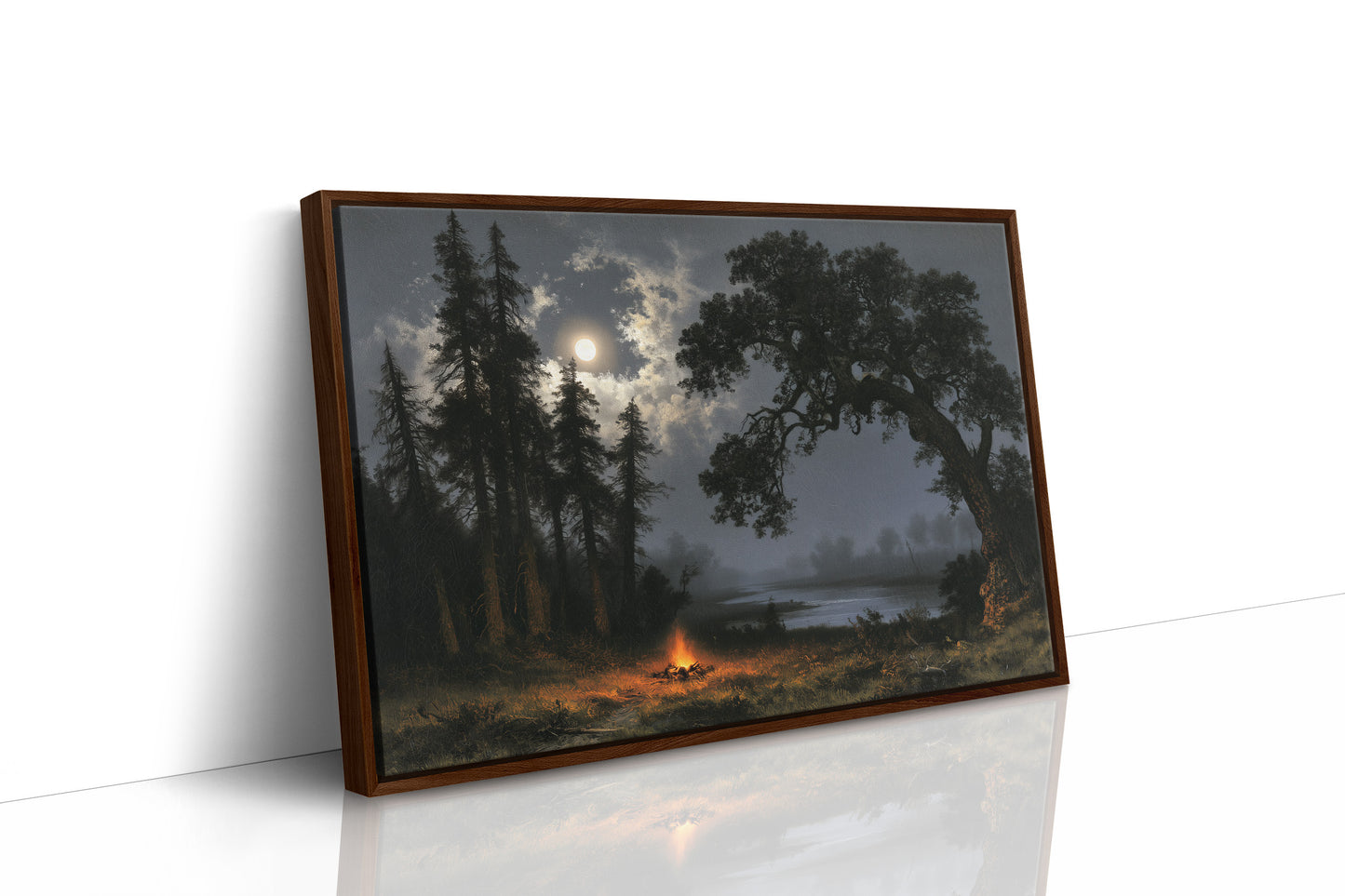 Moonrise, Fire Kept Low