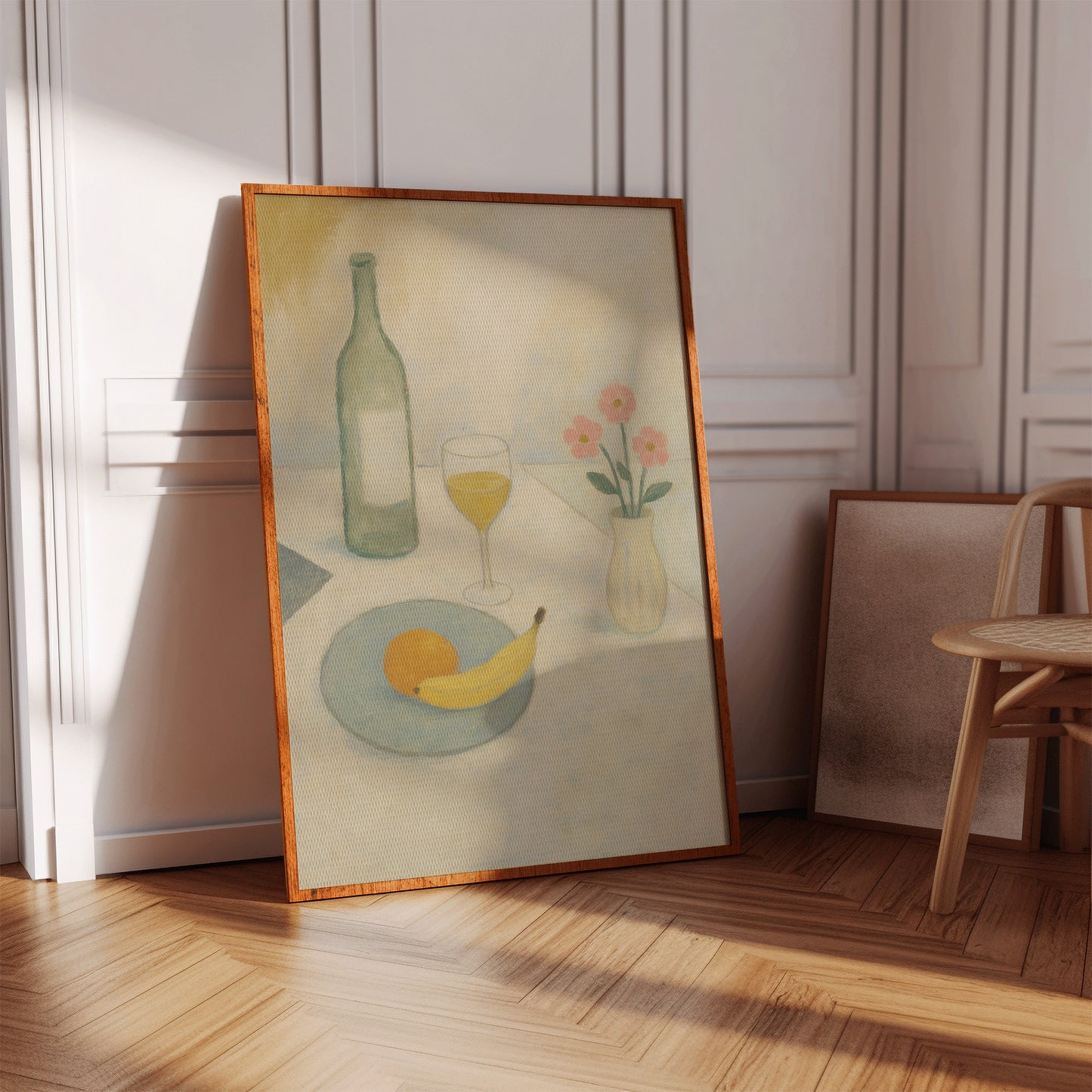 Banana and Wine in Morning Light