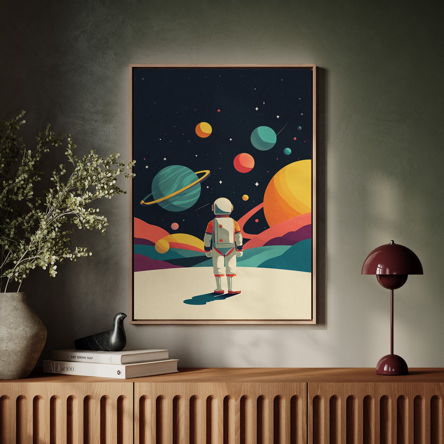 Galaxies Beyond the Horizon