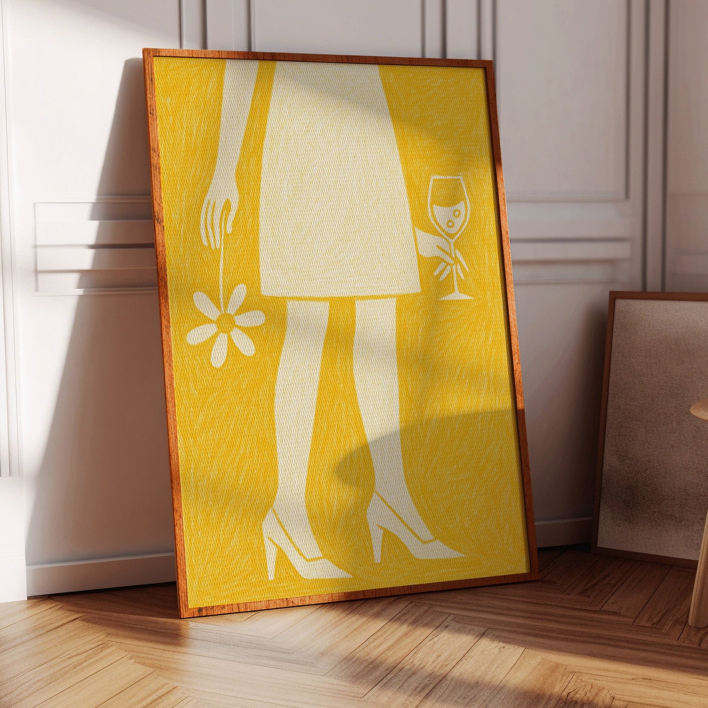 Daisy and Bubbles in Yellow