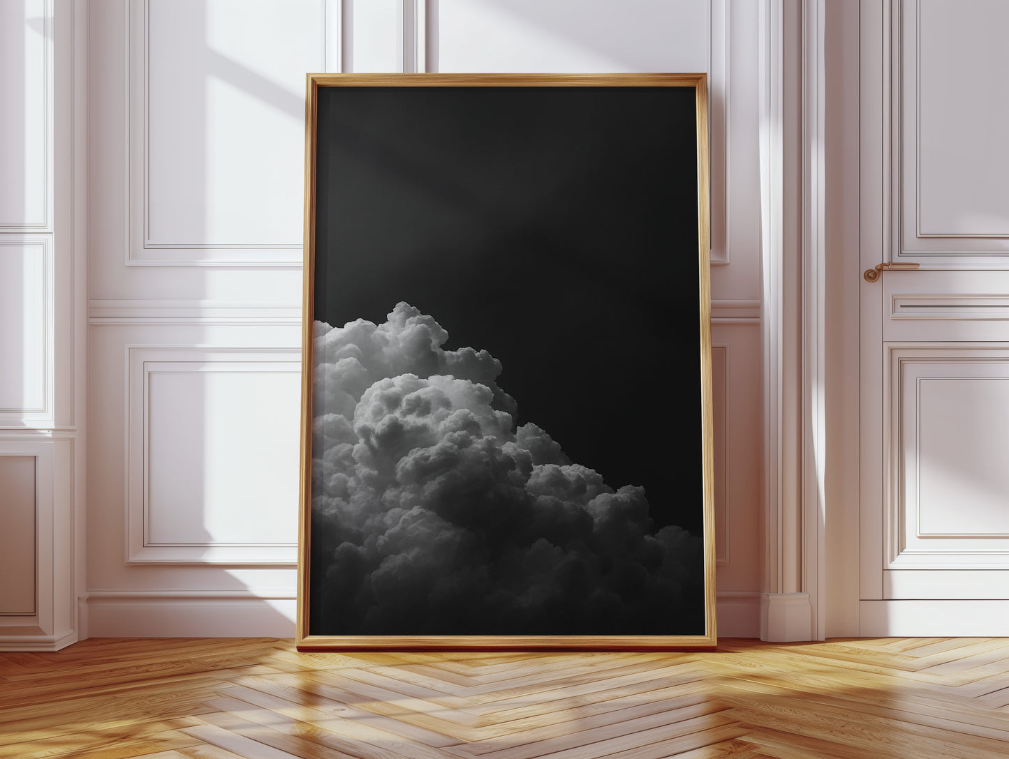 Gathering Storm in Monochrome