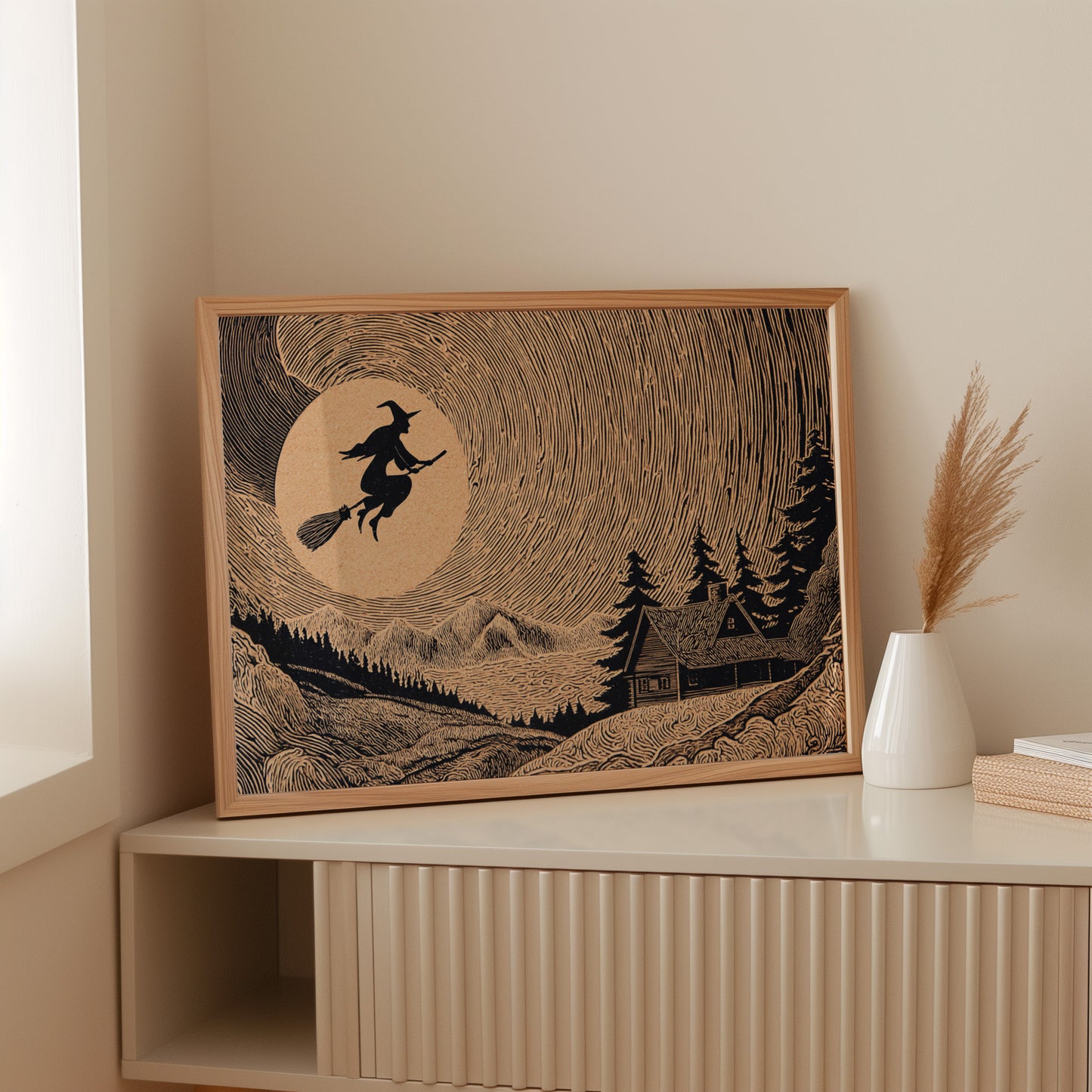 Beneath the Spinning Moon
