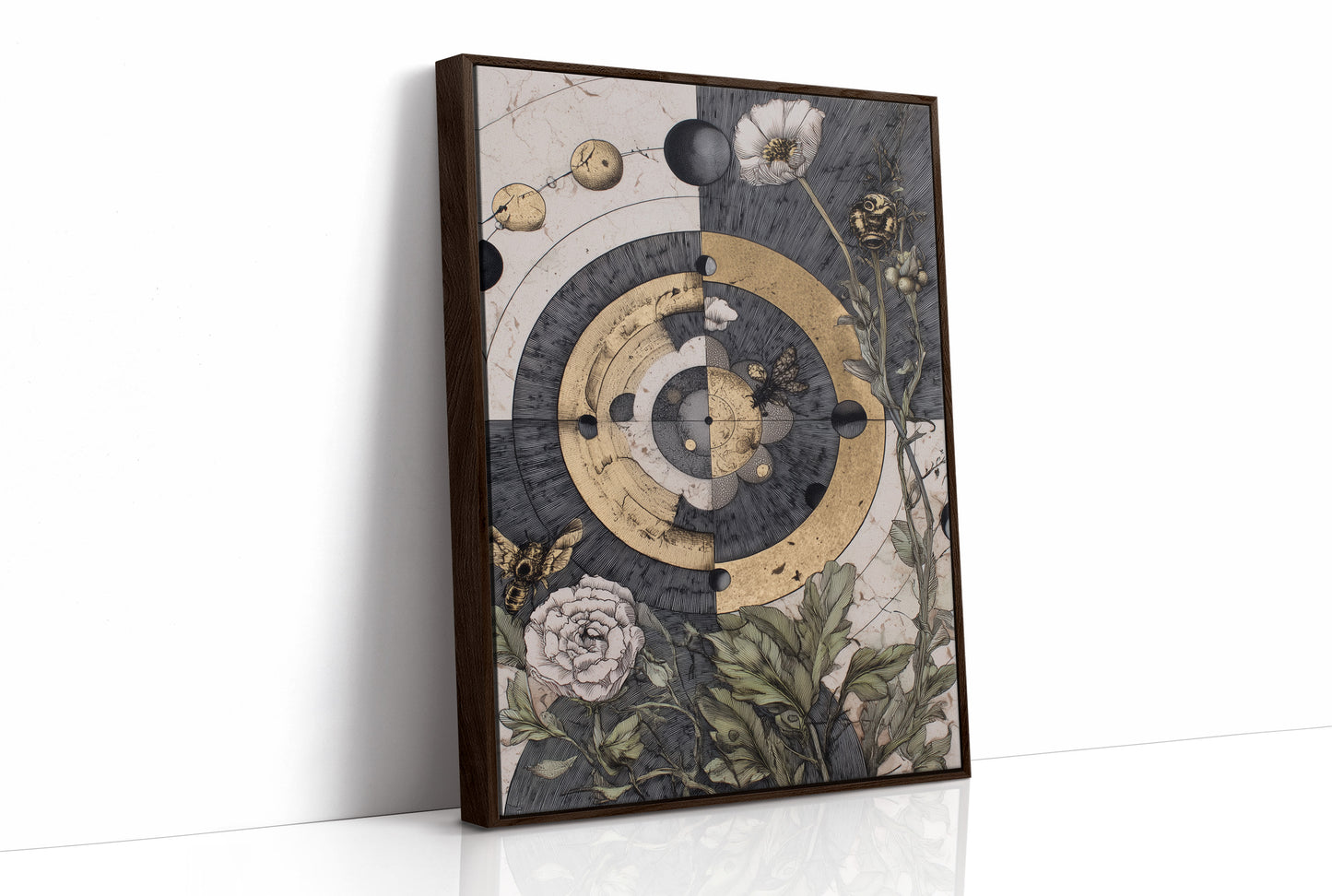 Orbits Bloom Through Ancient Geometry