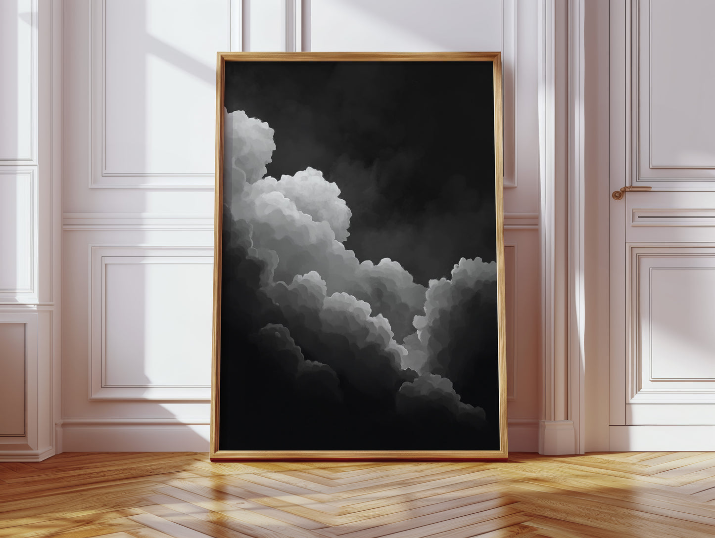 Shadowrise Through Painted Sky