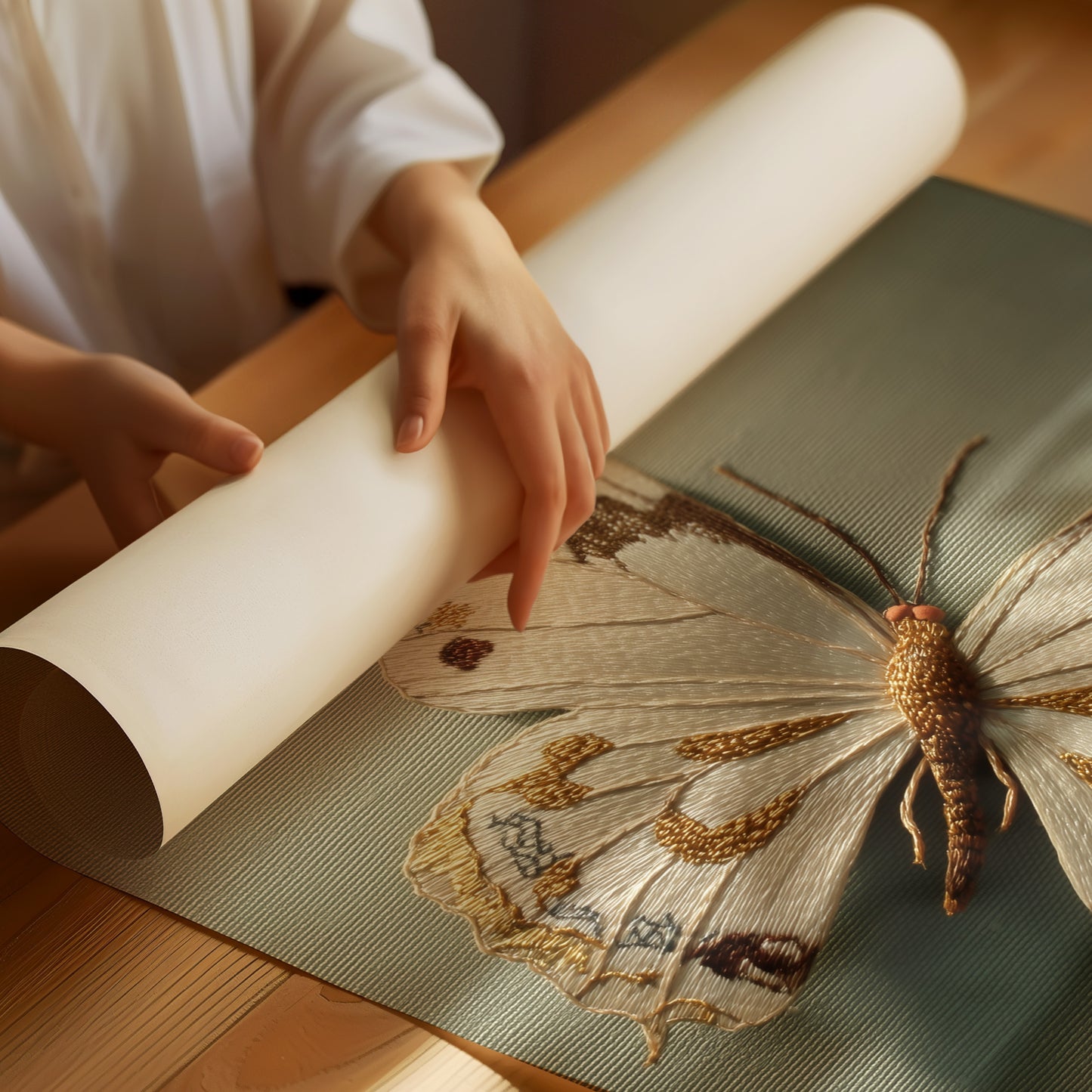Stitched Wings, Mid-Flight