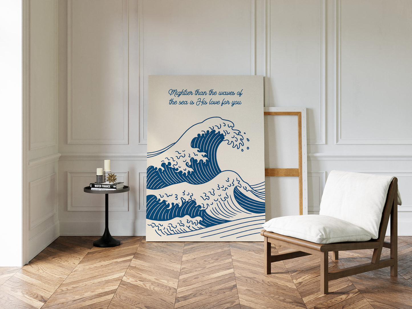 Mightier Than the Waves Ocean Print