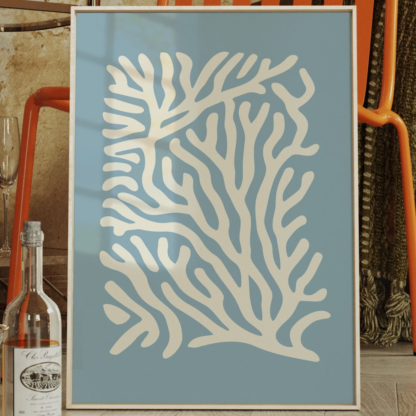 Ocean Branches Paint The Morning Blue