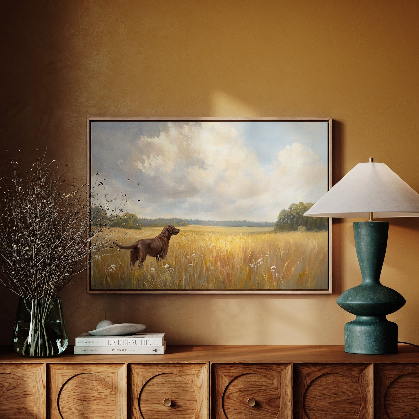 Summer Fields Call Their Faithful Friend