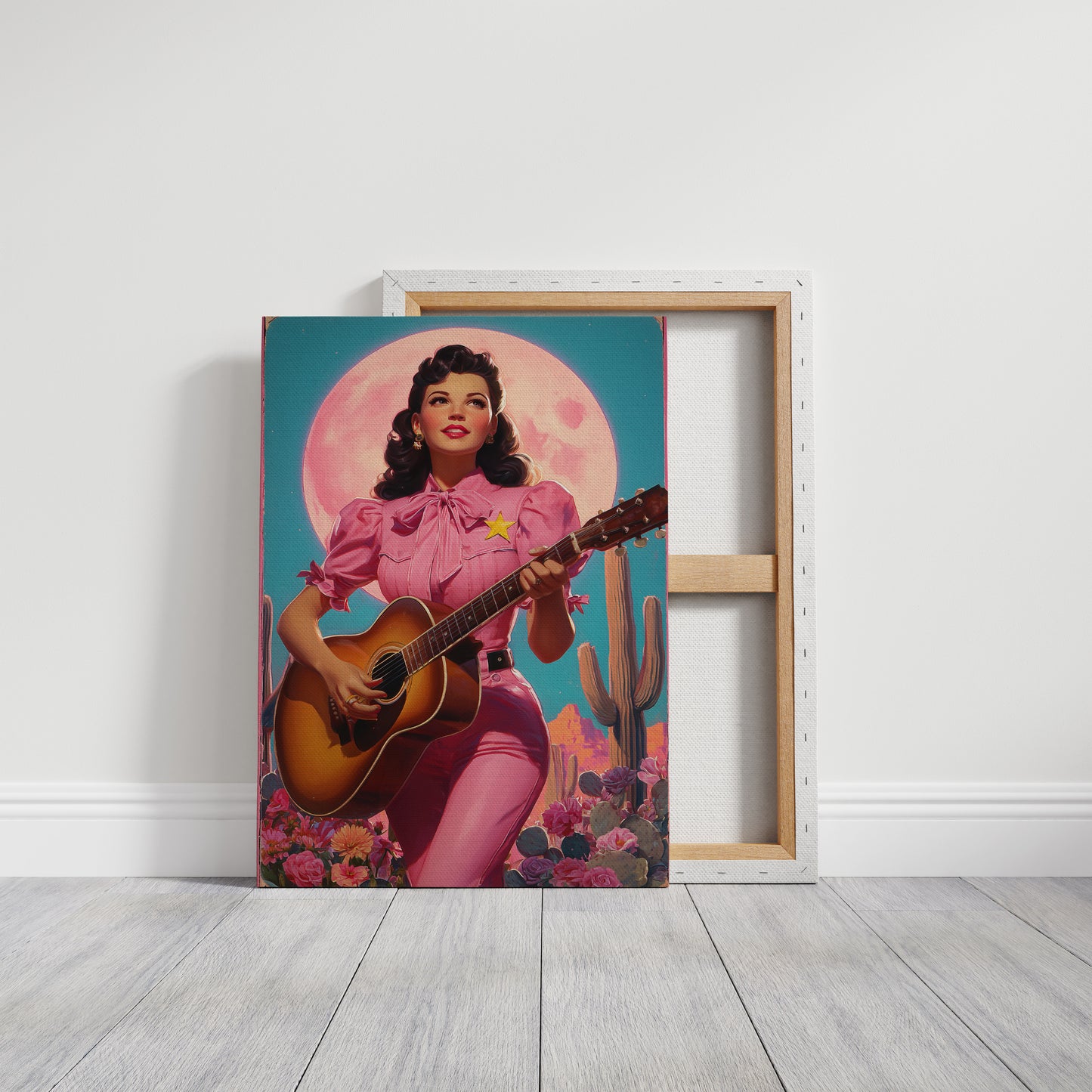 Desert Rose Sings By Moonlight