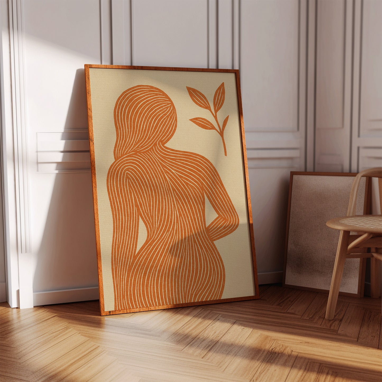 Earth Lines of the Feminine Form