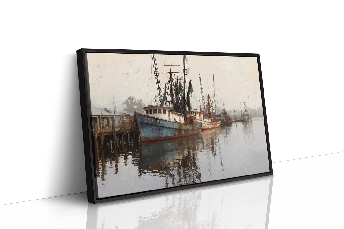 The Harbor That Held the Boats