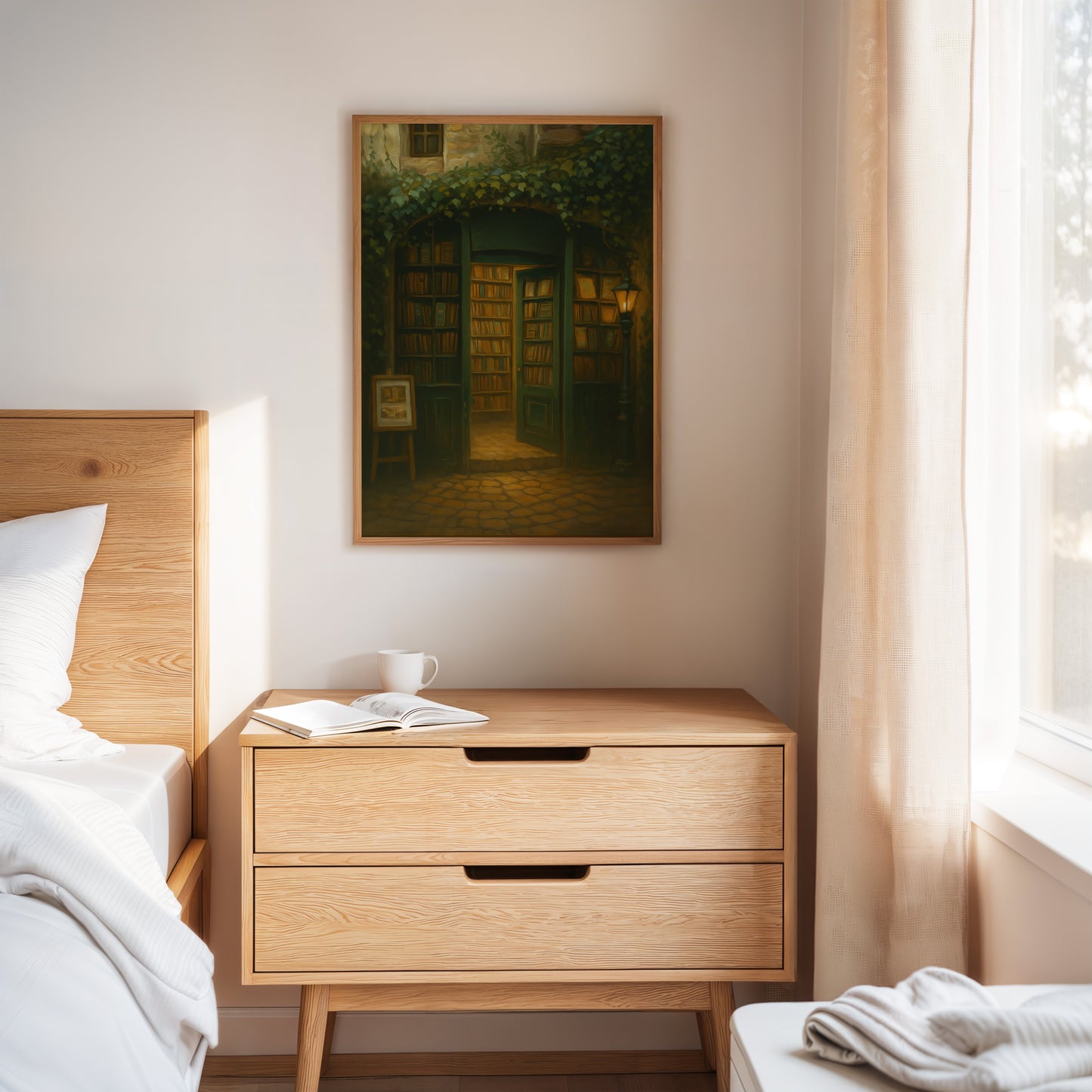 The Bookshop Beneath the Lantern Light