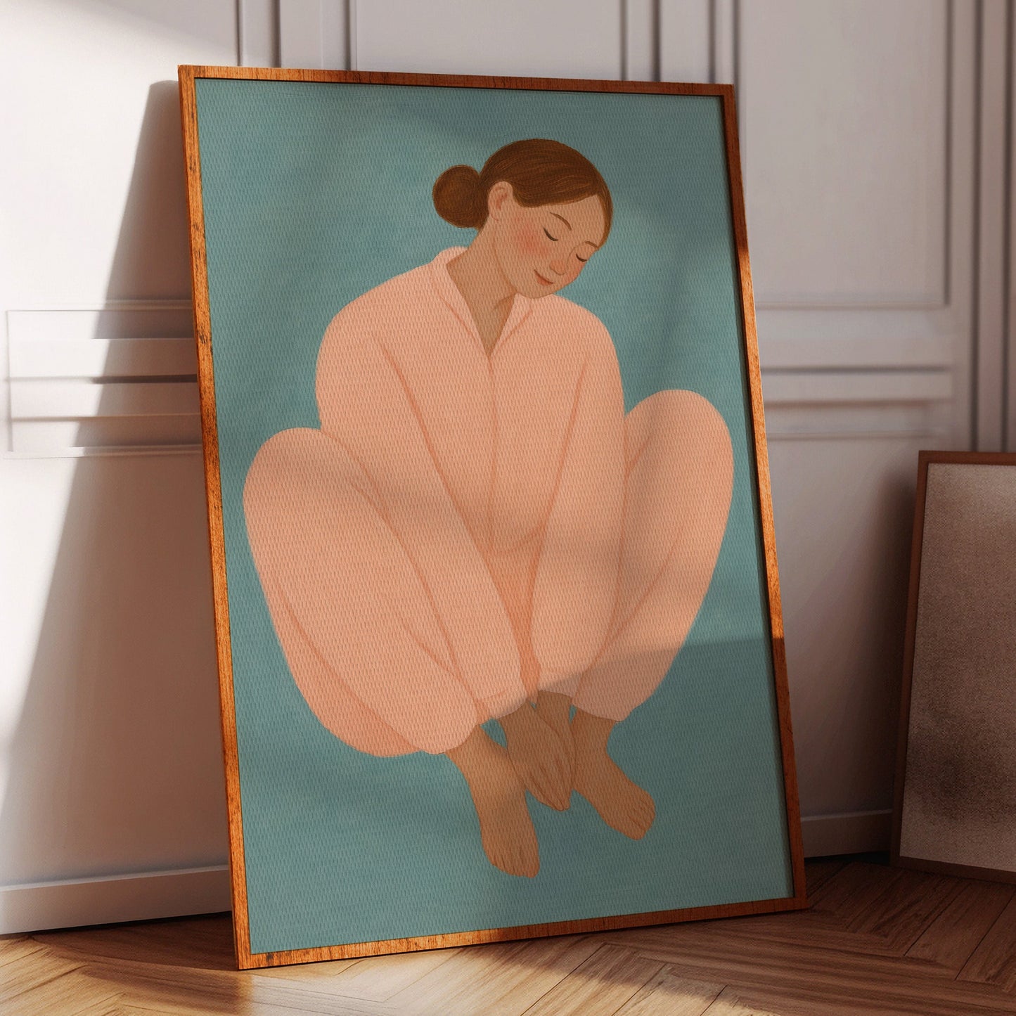 Soft Stillness in Blush