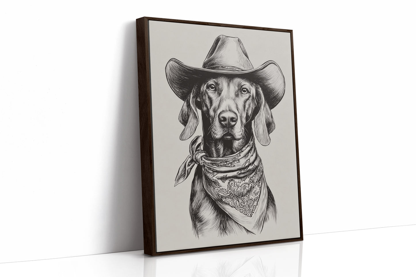 The Canine Cowboy's Resolve