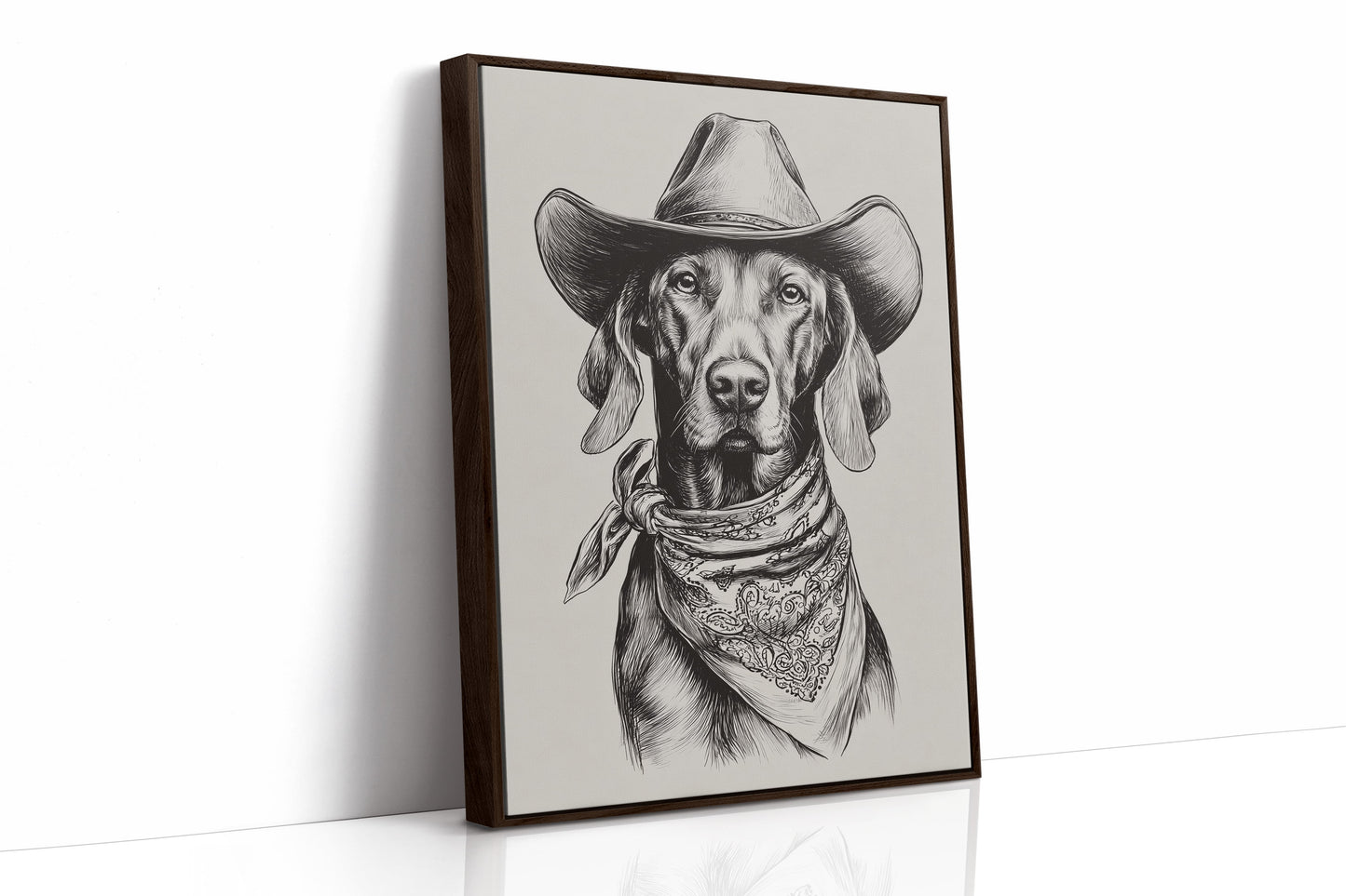 The Canine Cowboy's Resolve