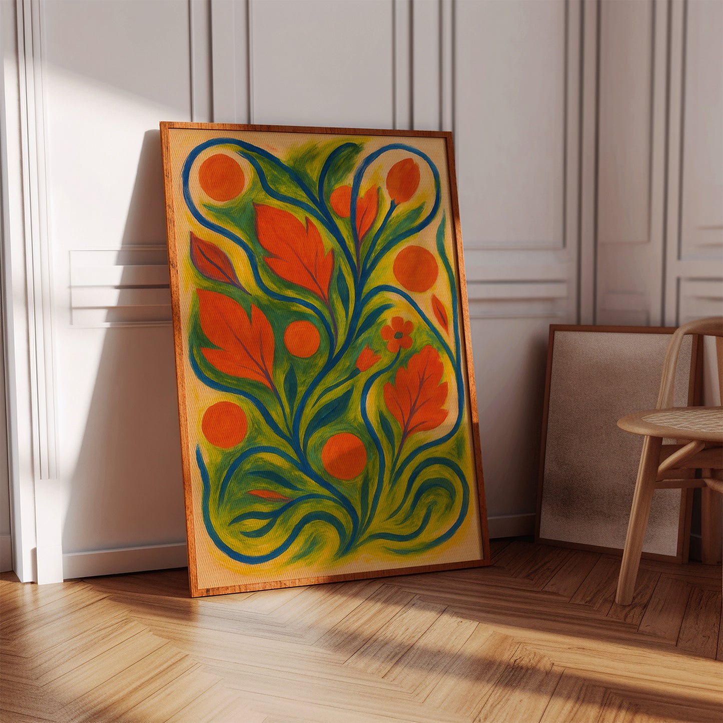 Sun Garden in Wild Motion