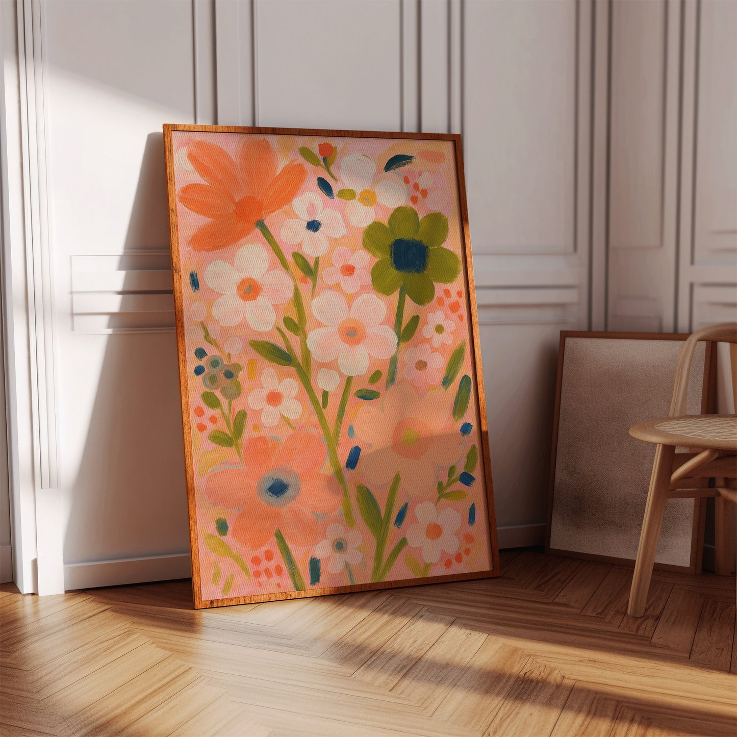 Blush Garden in Full Bloom