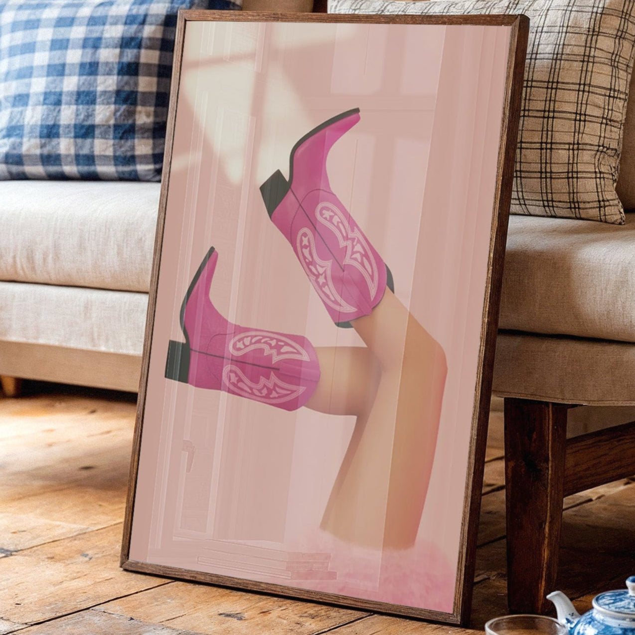 Pink Boots Paint Summer Stories