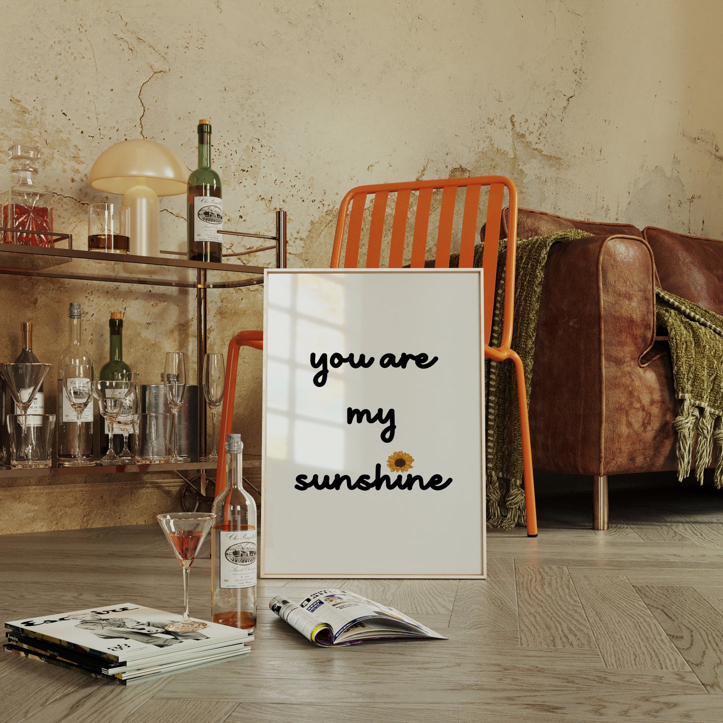 Petals Spell Love In Morning Gold