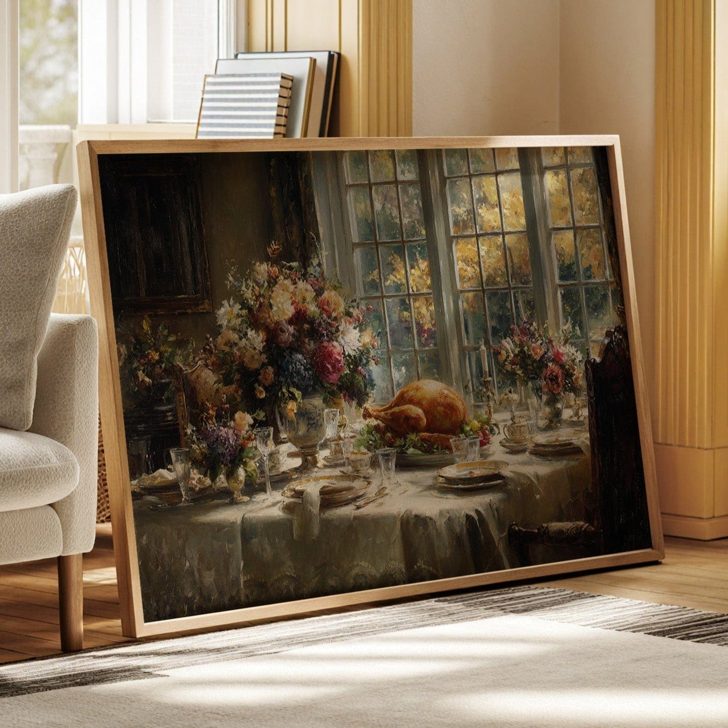 Autumn's Feast Awaits Golden Light