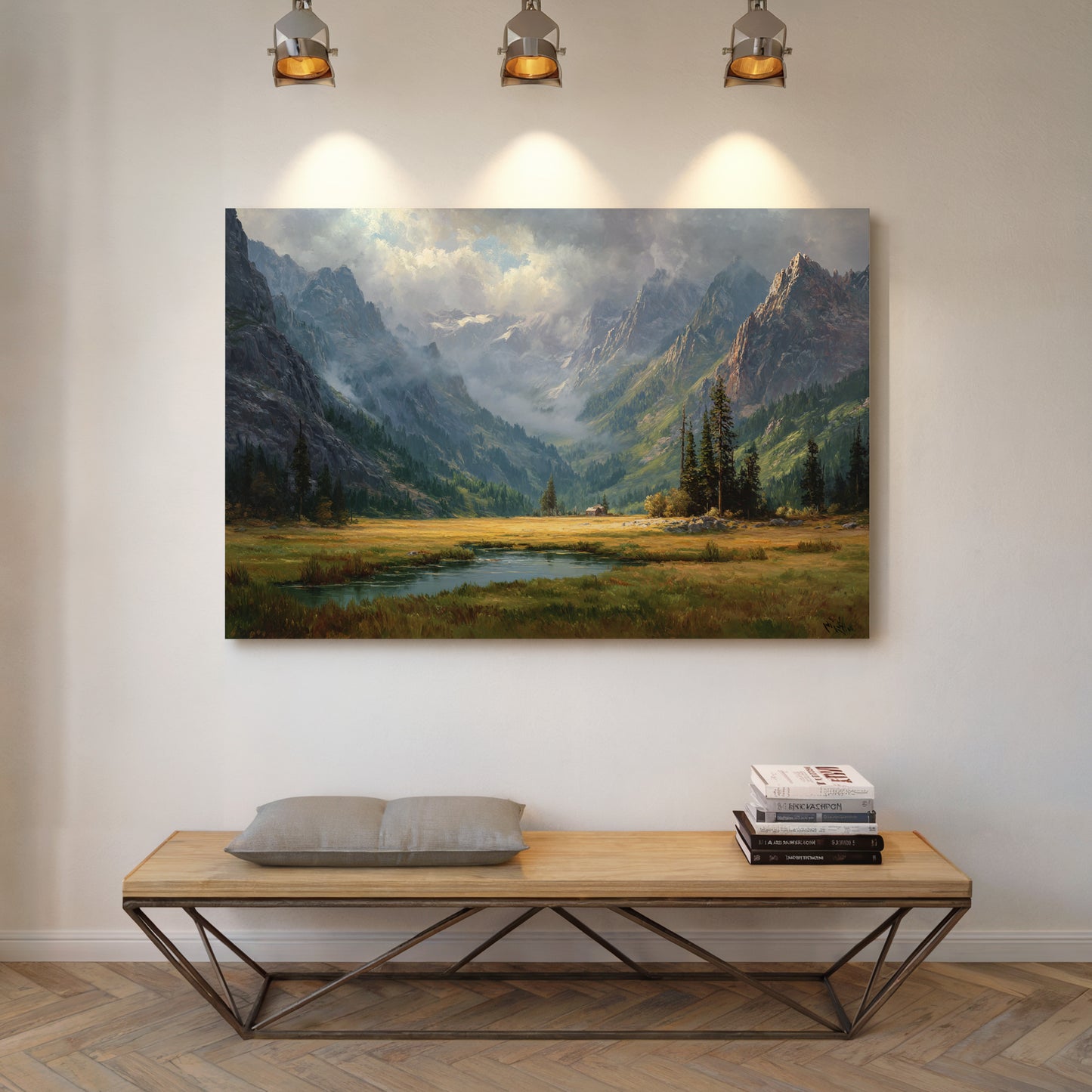 Where Mountains Kiss the Sky