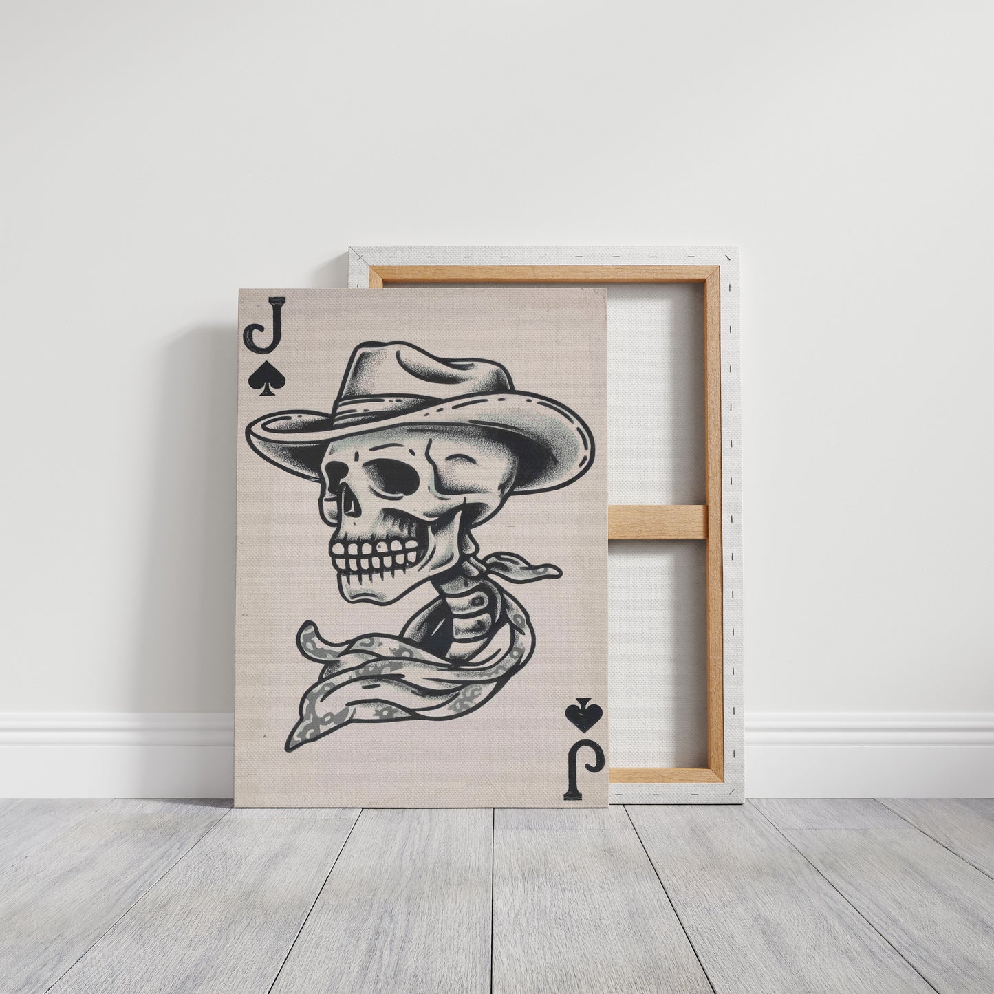 Cowboy Skull Deals Wild Cards