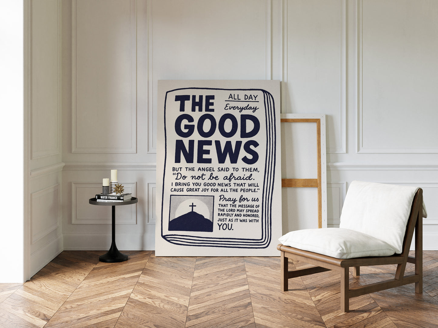 The Good News Everyday Scripture Print