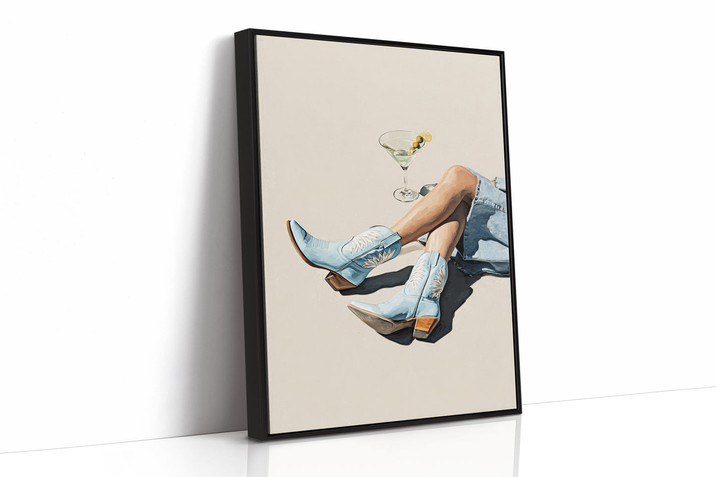 Martinis Meet Baby Blue Daydreams