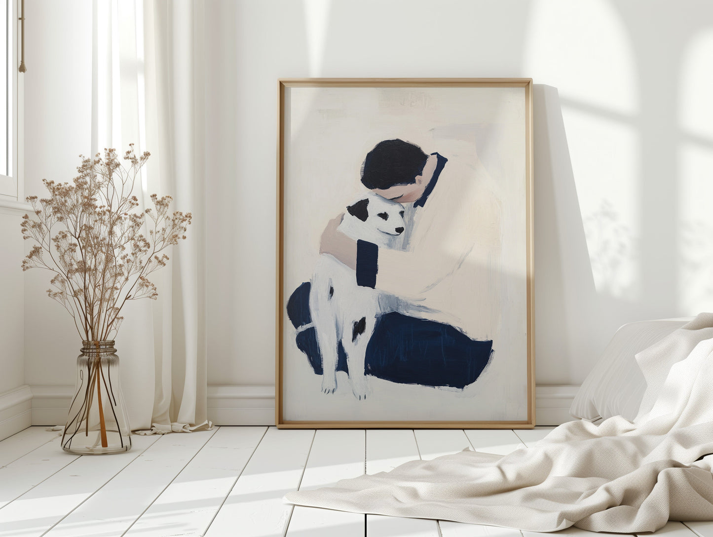 Quiet Moments With Spotted Friend