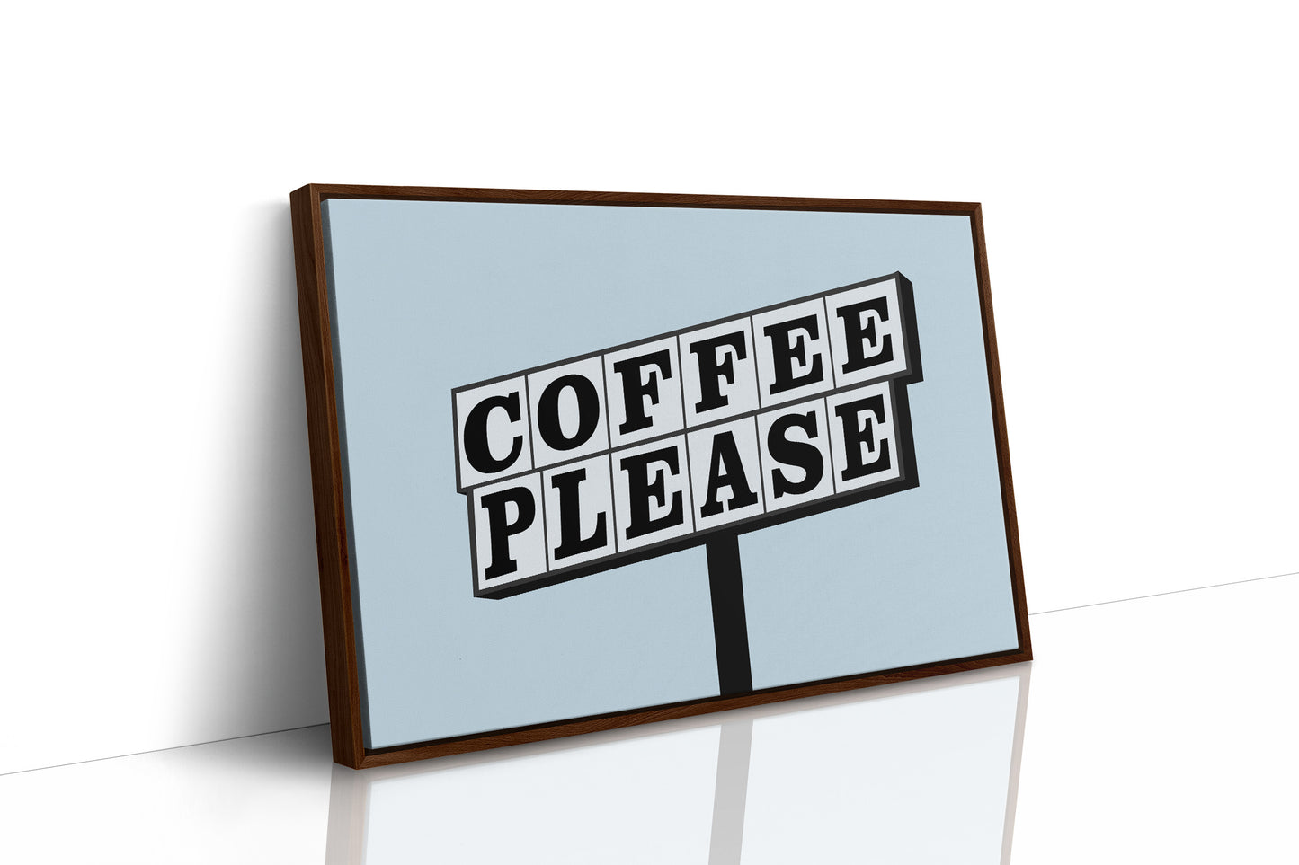 Bold Letters Beg For Caffeine
