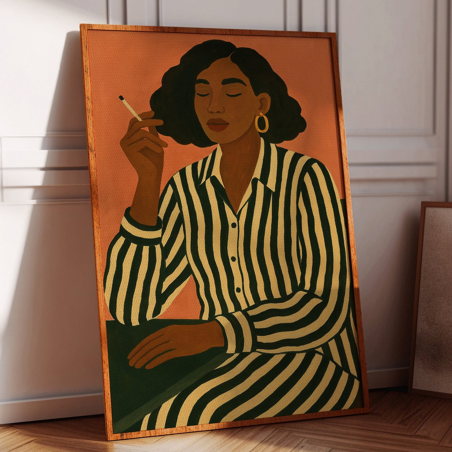 Striped Silence and Golden Hoop